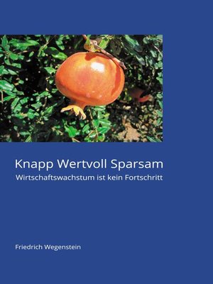 cover image of Knapp Wertvoll Sparsam